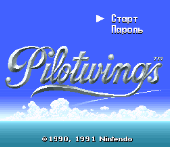Скачать SNES Pilotwings (RUS) на русском